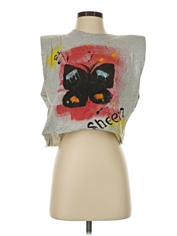 Zara Sleeveless T-Shirt (view 1)