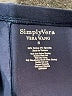 Simply Vera Vera Wang Solid Blue Active Pants Size S - photo 7