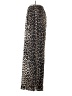 Extro&Vert Animal Print Gold Casual Pants Size 6 - photo 5