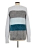 Ellen Tracy Color Block Gray Pullover Sweater Size L - photo 2