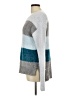 Ellen Tracy Color Block Gray Pullover Sweater Size L - photo 5