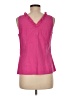 Vineyard Vines 100% Polyester Pink Sleeveless Blouse Size 8 - photo 2