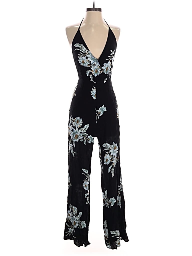 Pre-owned Forever 21 Contemporary Jumpsuit In Black