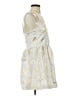 Blue Rain 100% Polyester Paisley Gray Cocktail Dress Size S - photo 4