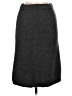 Sportmax Solid Gray Wool Skirt Size M - photo 2