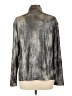 Travelers by Chico's Metallic Silver Jacket Size Lg (2) - photo 2