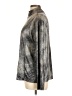 Travelers by Chico's Metallic Silver Jacket Size Lg (2) - photo 5