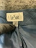 Le Suit 100% Polyester Plaid Blue Dress Pants Size 14 - photo 4