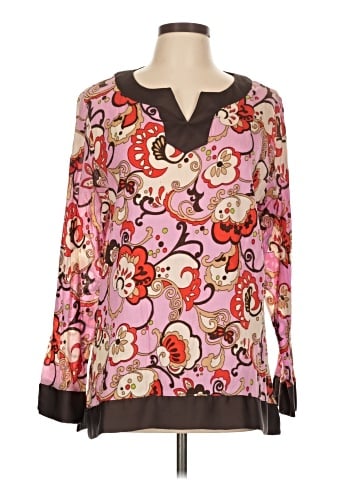 Moda International Long Sleeve Blouse (view 1)