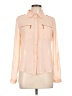 A'gaci 100% Polyester Pink Long Sleeve Blouse Size L - photo 1