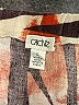 Cache 100% Linen Tropical Orange Romper Size L - photo 4