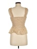 Japna 100% Polyester Tan Sleeveless Blouse Size M - photo 2