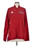 Adidas 100% Polyester Red Track Jacket Size M - photo 1