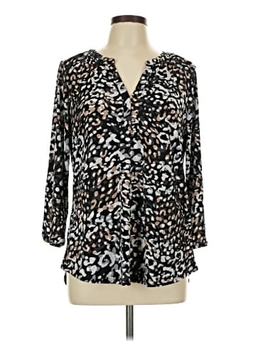 Dana Buchman 3/4 Sleeve Blouse (view 1)