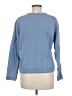 Ann Taylor LOFT Blue Sweatshirt Size M - photo 2