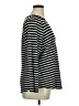 Torrid 100% Polyester Stripes Black Long Sleeve Blouse Size 1X Plus (1) - photo 4