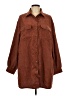Entro Brown 3/4 Sleeve Blouse Size L - photo 1