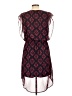 Trixxi 100% Polyester Print Red Casual Dress Size L - photo 2