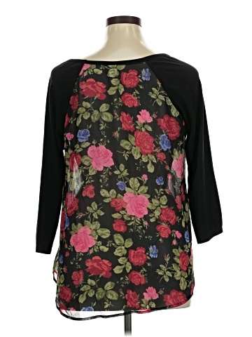 Torrid 3/4 Sleeve Blouse (view 2)