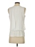 CAbi 100% Polyester Ivory Sleeveless Blouse Size S - photo 2