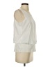 CAbi 100% Polyester Ivory Sleeveless Blouse Size S - photo 4