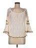 Raya Sun Ivory 3/4 Sleeve Blouse Size M - photo 1
