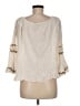 Raya Sun Ivory 3/4 Sleeve Blouse Size M - photo 2