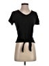 Olivia Rae Black Short Sleeve T-Shirt Size XS - photo 1