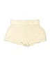 Unbranded 100% Polyester Ivory Shorts Size M - photo 1