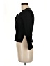 Happily Grey 100% Polyester Black Cardigan Size M - photo 5
