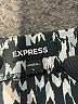 Express 100% Polyester Animal Print Silver Cocktail Dress Size L - photo 7