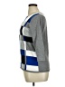 Liz Claiborne 100% Cotton Checkered-gingham Blue Pullover Sweater Size XL - photo 5