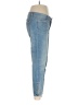 White House Black Market Hearts Blue Jeans Size 6 - photo 4