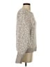 Jessica Simpson 100% Polyester Animal Print Gray Pullover Sweater Size S - photo 4