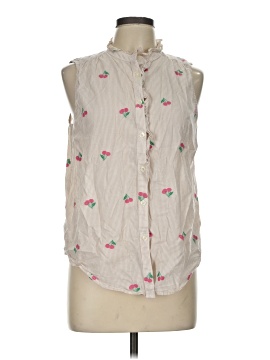 Ann Taylor Sleeveless Button Down Shirt