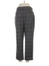 ModCloth Plaid Gray Dress Pants Size 8 - photo 2