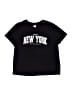 Shein 100% Polyester Black Short Sleeve T-Shirt Size 8 - photo 1