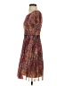 Weston 100% Polyester Paisley Brown Cocktail Dress Size XS - photo 5