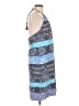 Tommy Bahama Graphic Blue Casual Dress Size L - photo 4