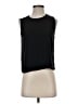 T Tahari 100% Polyester Black Sleeveless Top Size S - photo 1