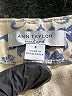 Ann Taylor 100% Cotton Paisley Blue Casual Pants Size 8 - photo 7