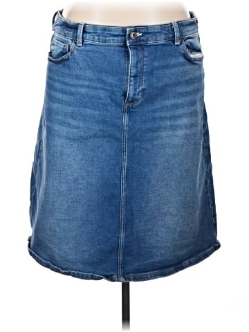 Liz Claiborne Denim Skirt (view 1)