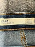 Zara Chevron-herringbone Blue Jeans Size 6 - photo 7