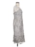 JJ's House 100% Polyester Gray Cocktail Dress Size XS (estimated) - photo 4