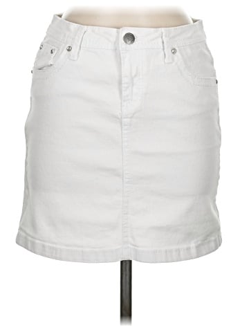 Earl Jean Denim Skirt (view 1)