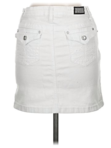 Earl Jean Denim Skirt (view 2)