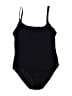 Karla Colletto Black Bodysuit Size 12 - photo 1