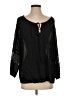 Vince. 100% Viscose Black 3/4 Sleeve Blouse Size S - photo 1