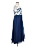 JJ's House Blue Cocktail Dress Size XS (estimated) - photo 4