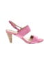 Tahari 100% Leather Pink Sandals Size 6 1/2 - photo 1
